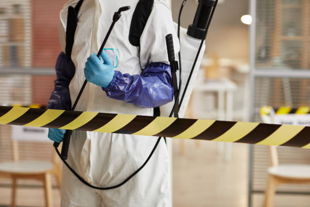 Professional Biohazard technician working in Clinton, MD